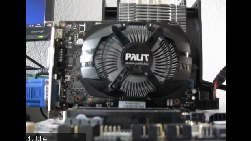 Palit GeForce GT 740 Lautstärke