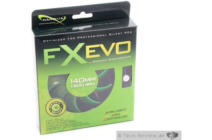 Die Verpackung des Nanoxia FX Evo 140