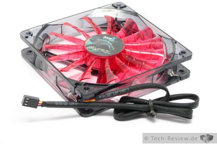 Der Aerocool Shark Fan Devil Red Edition