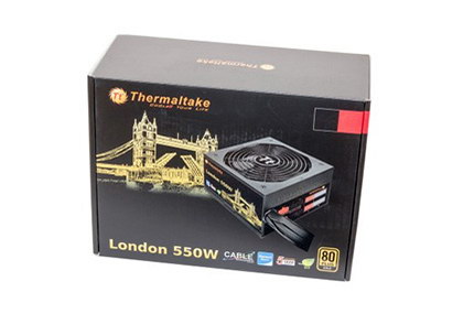 Thermaltake London 550W Verpackung Vorne