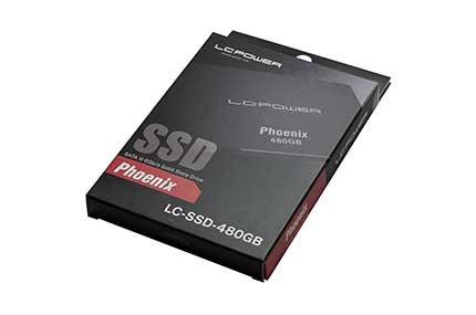 Die Vorderseite der Phoenix SSD Verpackung